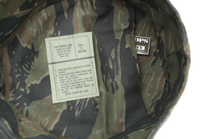 Tiger Stripe Patrol Cap With Map Pocket Made In USA