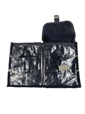 U.S. Military Black G.I. Type Canvas Map Case Cargo 4 Pocket Accessory Bag