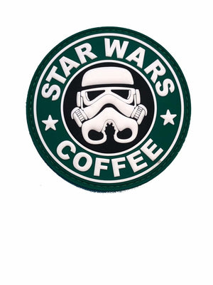 Star Wars Coffee PVC Morale Patch USA MADE
