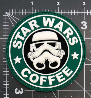 Star Wars Coffee PVC Morale Patch USA MADE